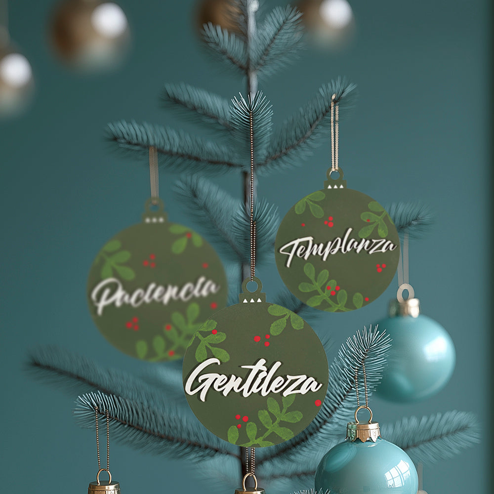 KIT DE ESFERAS - MOD. PROSP - VERDE (9pz)