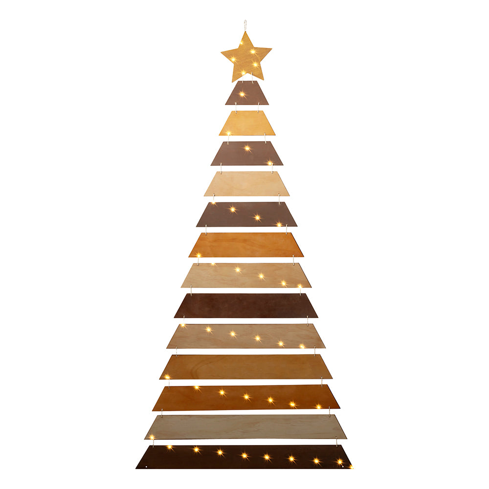 Arbol de Navidad colgable con Luces