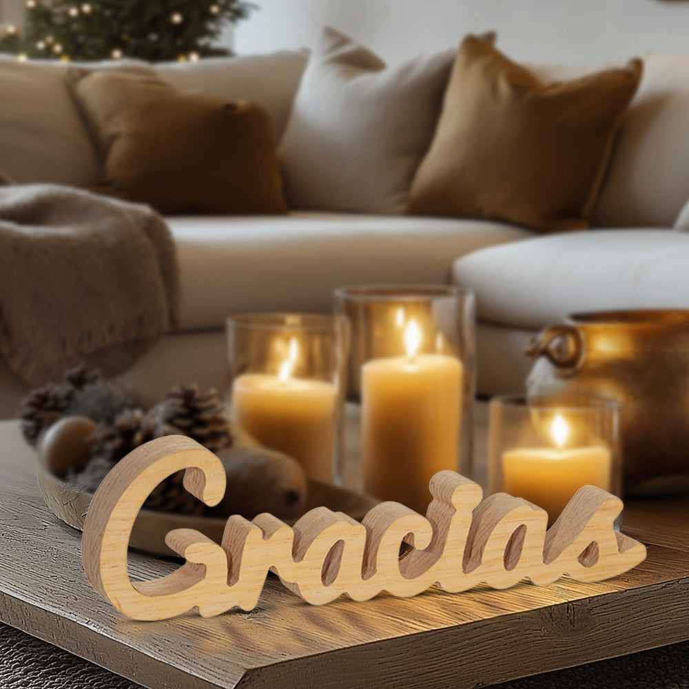 PALABRA DE MADERA (GRACIAS)